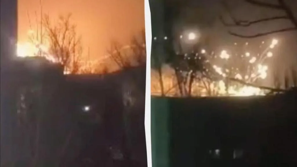 На окупованій Луганщині знищено склад із ракетами Росії