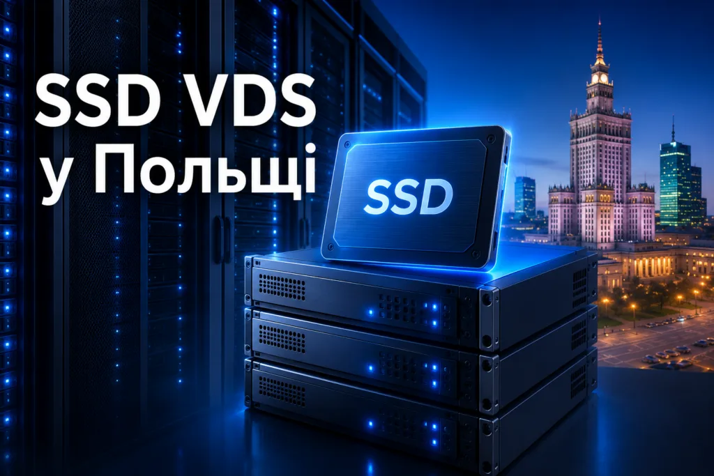 SSD VDS у Польщі: швидке та надійне рішення для сучасного бізнесу